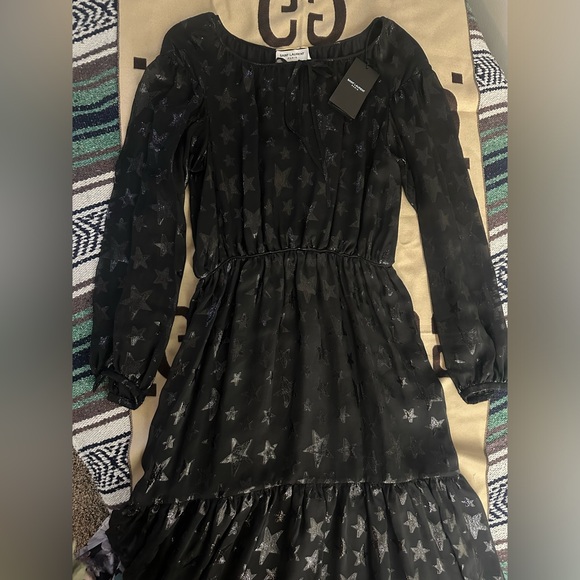 NWT Saint Laurent Full Length Star Dress - Picture 5 of 11